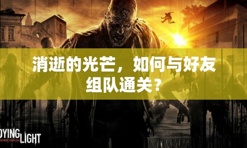 消逝的光芒，如何與好友組隊通關(guān)？