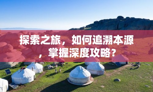 探索之旅，如何追溯本源，掌握深度攻略？