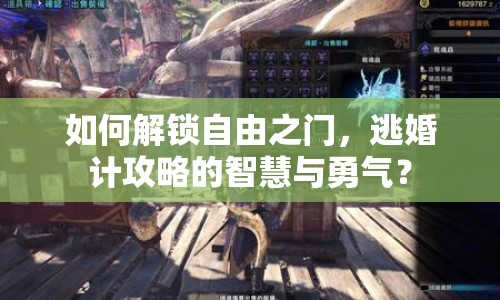 如何解鎖自由之門，逃婚計(jì)攻略的智慧與勇氣？