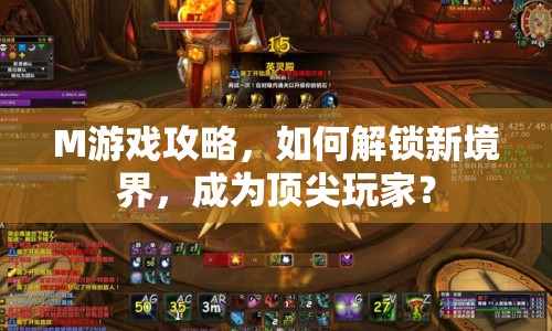 M游戲攻略，如何解鎖新境界，成為頂尖玩家？