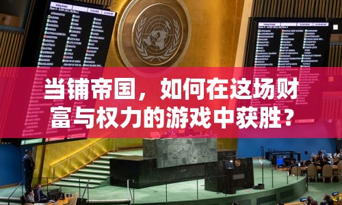 當(dāng)鋪帝國(guó)，如何在這場(chǎng)財(cái)富與權(quán)力的游戲中獲勝？