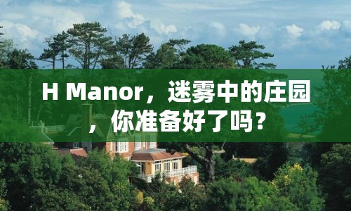 H Manor，迷霧中的莊園，你準(zhǔn)備好了嗎？