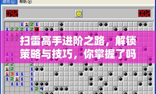 掃雷高手進階之路，解鎖策略與技巧，你掌握了嗎？