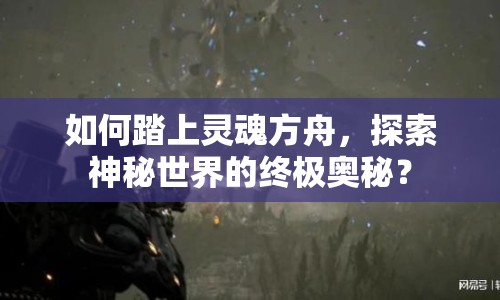 如何踏上靈魂方舟，探索神秘世界的終極奧秘？