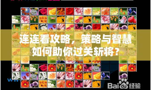 連連看攻略，策略與智慧如何助你過關(guān)斬將？