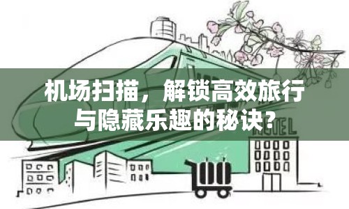 機(jī)場掃描，解鎖高效旅行與隱藏樂趣的秘訣？
