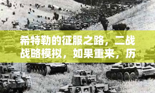 希特勒的征服之路，二戰(zhàn)戰(zhàn)略模擬，如果重來，歷史會如何改寫？