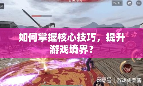 如何掌握核心技巧，提升游戲境界？