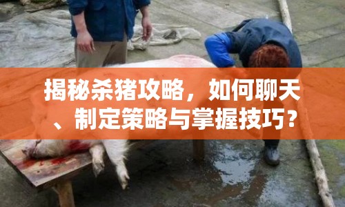 揭秘殺豬攻略，如何聊天、制定策略與掌握技巧？