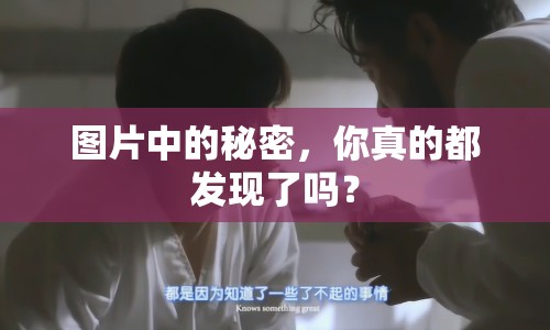 圖片中的秘密，你真的都發(fā)現(xiàn)了嗎？
