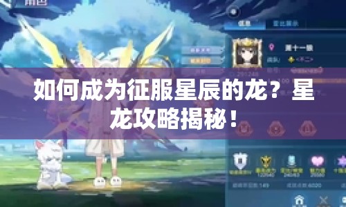 如何成為征服星辰的龍？星龍攻略揭秘！