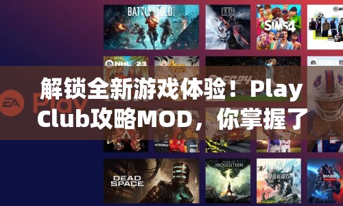 解鎖全新游戲體驗(yàn)！PlayClub攻略MOD，你掌握了嗎？