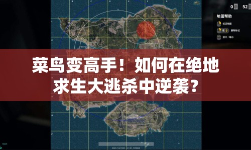 菜鳥變高手！如何在絕地求生大逃殺中逆襲？