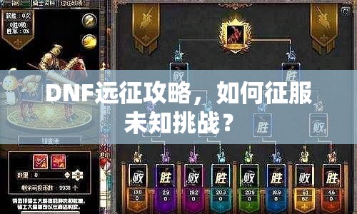 DNF遠(yuǎn)征攻略，如何征服未知挑戰(zhàn)？