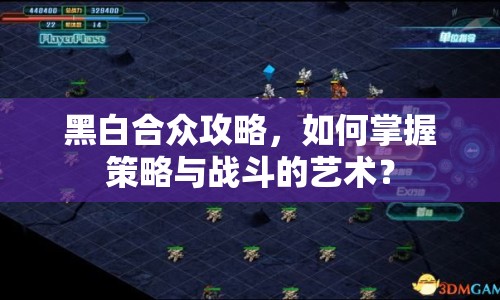 黑白合眾攻略，如何掌握策略與戰(zhàn)斗的藝術(shù)？