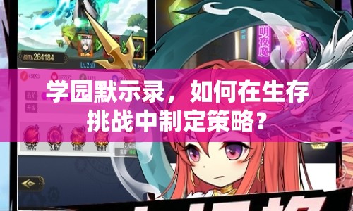 學(xué)園默示錄，如何在生存挑戰(zhàn)中制定策略？