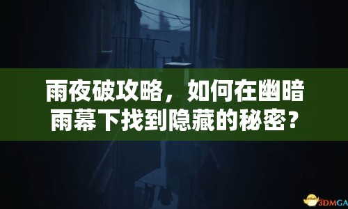 雨夜破攻略，如何在幽暗雨幕下找到隱藏的秘密？