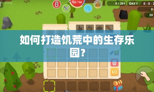 如何打造饑荒中的生存樂園？