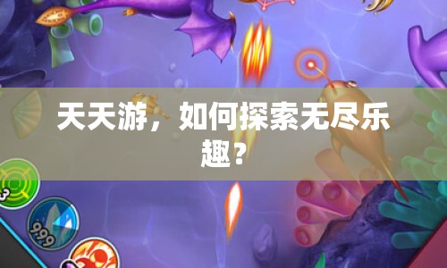 天天游，如何探索無盡樂趣？