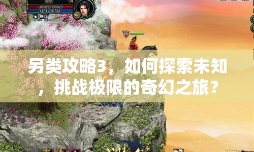 另類攻略3，如何探索未知，挑戰(zhàn)極限的奇幻之旅？