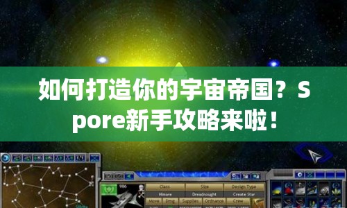 如何打造你的宇宙帝國(guó)？Spore新手攻略來(lái)啦！