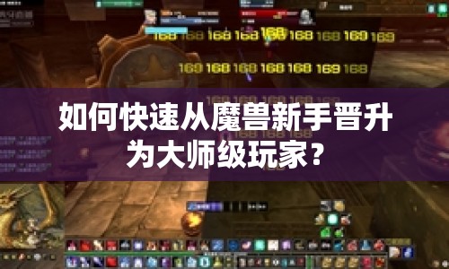 如何快速從魔獸新手晉升為大師級玩家？