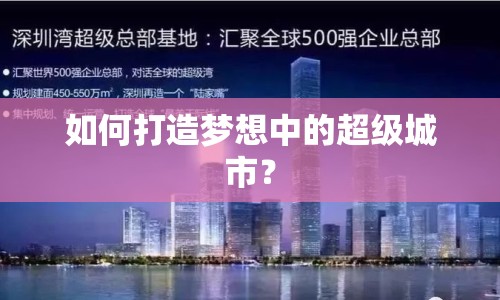 如何打造夢想中的超級城市？
