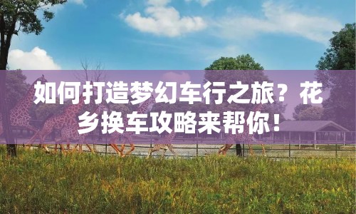 如何打造夢(mèng)幻車(chē)行之旅？花鄉(xiāng)換車(chē)攻略來(lái)幫你！