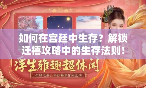 如何在宮廷中生存？解鎖遷禧攻略中的生存法則！