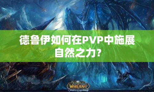 德魯伊如何在PVP中施展自然之力？
