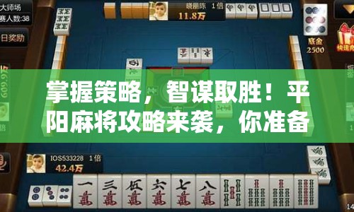 掌握策略，智謀取勝！平陽(yáng)麻將攻略來襲，你準(zhǔn)備好了嗎？