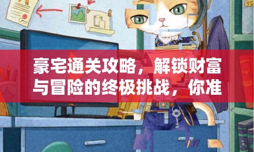 豪宅通關攻略，解鎖財富與冒險的終極挑戰(zhàn)，你準備好了嗎？