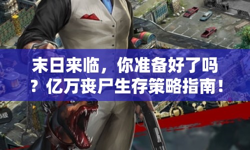 末日來臨，你準備好了嗎？億萬喪尸生存策略指南！