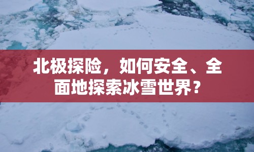 北極探險，如何安全、全面地探索冰雪世界？