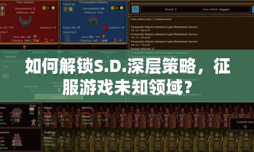 如何解鎖S.D.深層策略，征服游戲未知領(lǐng)域？