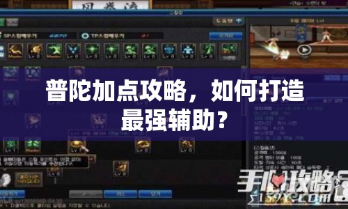 普陀加點攻略，如何打造最強輔助？