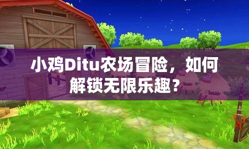 小雞Ditu農(nóng)場冒險，如何解鎖無限樂趣？