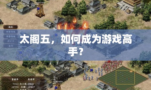 太閣五，如何成為游戲高手？