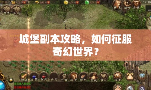 城堡副本攻略，如何征服奇幻世界？