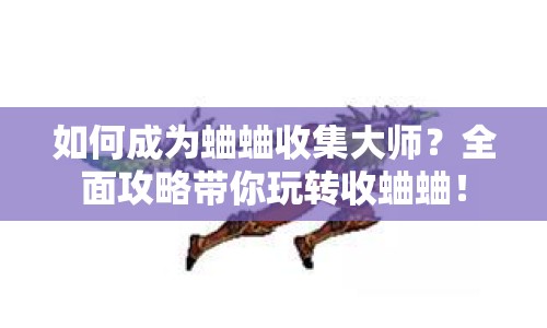 如何成為蛐蛐收集大師？全面攻略帶你玩轉(zhuǎn)收蛐蛐！