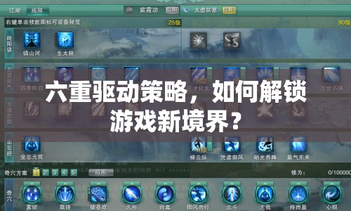 六重驅(qū)動策略，如何解鎖游戲新境界？