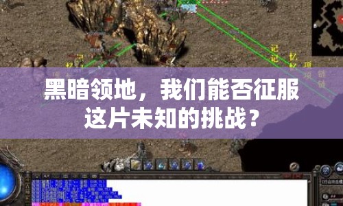 黑暗領(lǐng)地，我們能否征服這片未知的挑戰(zhàn)？