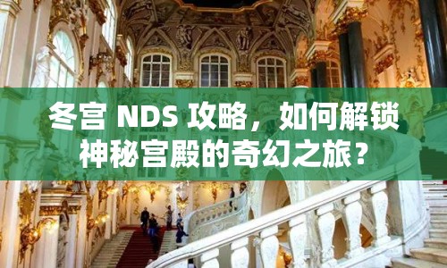 冬宮 NDS 攻略，如何解鎖神秘宮殿的奇幻之旅？