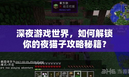深夜游戲世界，如何解鎖你的夜貓子攻略秘籍？