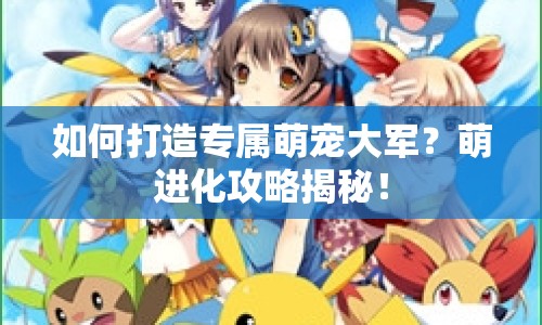 如何打造專屬萌寵大軍？萌進(jìn)化攻略揭秘！