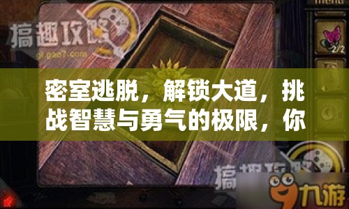 密室逃脫，解鎖大道，挑戰(zhàn)智慧與勇氣的極限，你能成功嗎？