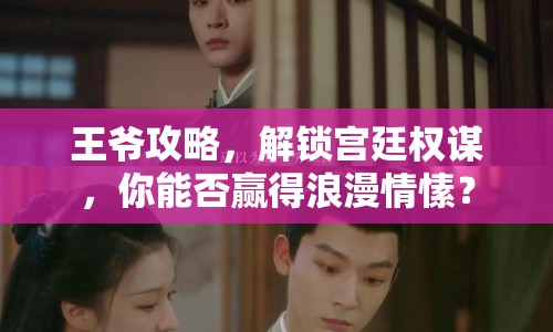 王爺攻略，解鎖宮廷權(quán)謀，你能否贏得浪漫情愫？