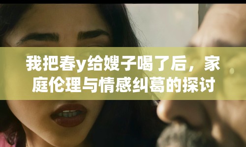 我把春y給嫂子喝了后，家庭倫理與情感糾葛的探討