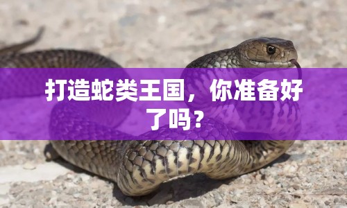 打造蛇類王國，你準(zhǔn)備好了嗎？