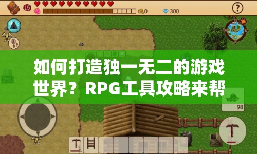 如何打造獨(dú)一無二的游戲世界？RPG工具攻略來幫你！